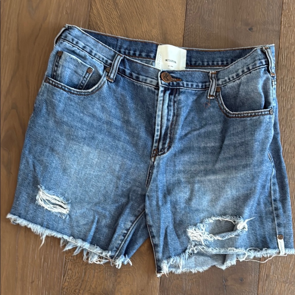 One Teaspoon Blue Vintage-Inspired Jean Shortsone Teaspoon Denim shorts Size 30